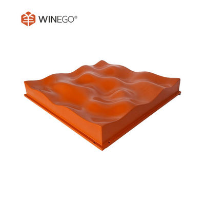 Panneaux de diffuseur acoustique en bois écologique, panneaux muraux de diffuseur de son 600x600mm