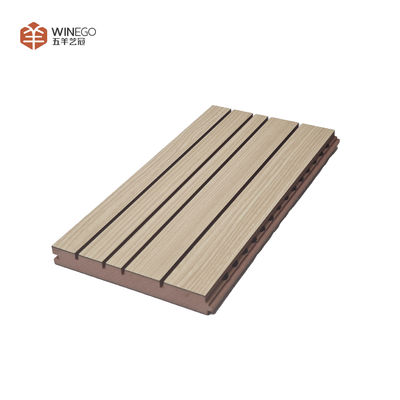 High NRC Grooved Acoustic Panel for Effective Sound Absorption in Theaters