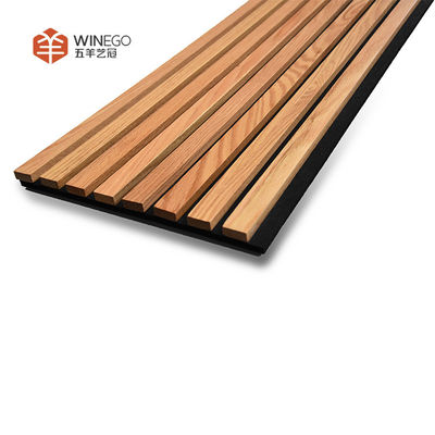 Elegant Wood Slat Acoustic Panels for Modern Interiors and Noise Management