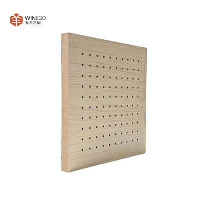 Interior Wall Perforated Acoustic Panel for Hotels and Conference Rooms