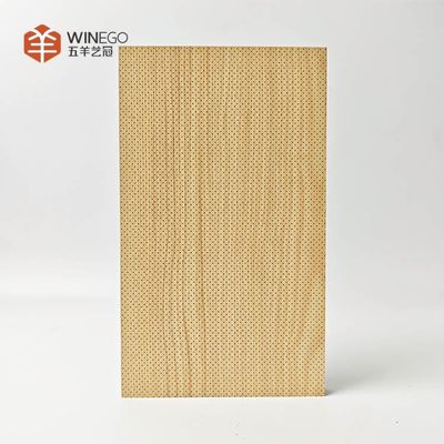 Système de panneau micro-perforé à absorption acoustique haut de gamme avec construction à sécurité incendie