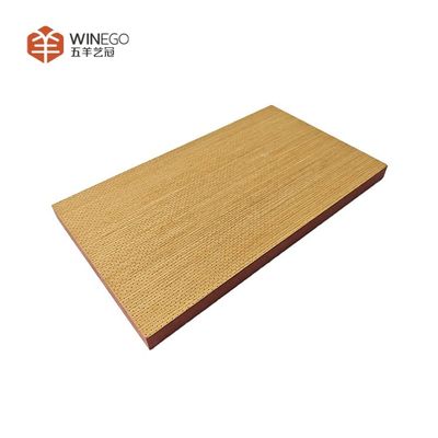 Decorative And Acoustic Micro-perforated Acoustic Panel With Veneer Finish