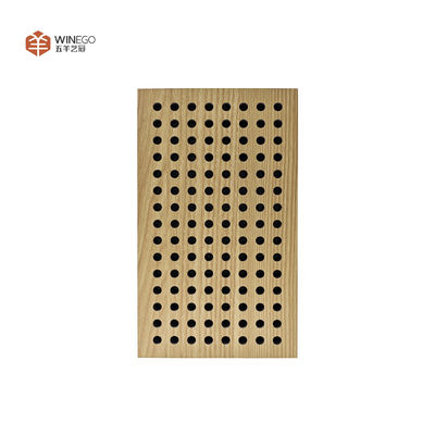 Panneau acoustique perforé de haute durabilité esthétique et fonctionnel pour les musées